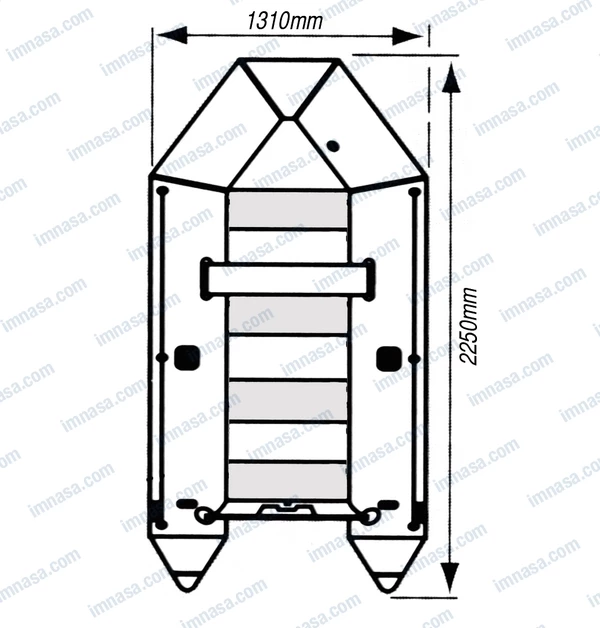 Annexe GS 230 SL 225X131 Bleu Gris Fond Latté Bois – Image 4