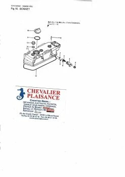 Cache Culbuteurs Pour Moteur 3GM30