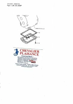 Carter D'Huile Moteur 3GM30 Et 3GM30C