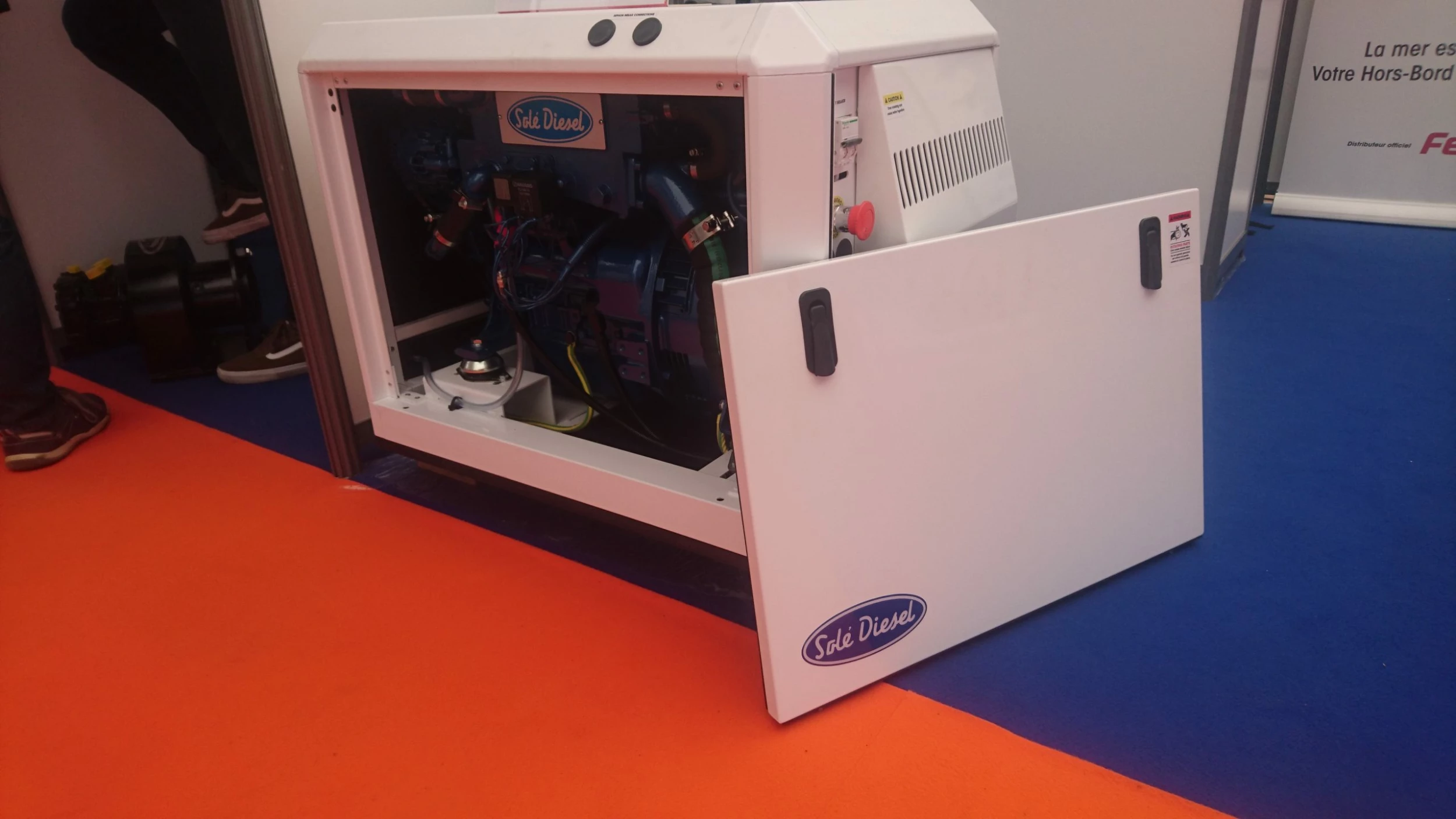 Groupe Électrogène Sole Diesel 7GSC 6,6kVA 50Hertz Cocoonné – Image 2