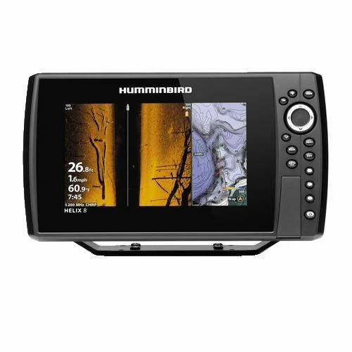 HUMMINBIRD Pack Comprenant Un HELIX 8G4N-CMSI+TA Et Une Carte COAST MASTER RÉSEAU Version MEGA Side Imaging – Image 7