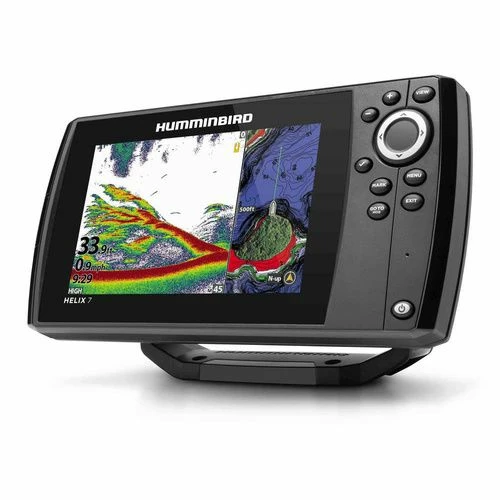 HUMMINBIRD Pack Comprenant Un HELIX 7G4-CXDTA Et Une Carte COAST MASTER Version 2D - 140-240 KHz (Grande Profondeur) – Image 2