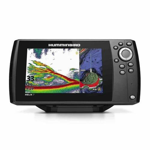 HUMMINBIRD Pack Comprenant Un HELIX 7G4-CXDTA Et Une Carte COAST MASTER Version 2D - 140-240 KHz (Grande Profondeur) – Image 7
