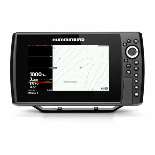 HUMMINBIRD Pack Comprenant Un HELIX 8 G4N-CXDTA Et Une Carte COAST MASTER RÉSEAU Version 2D - 50/200 KHz (Grande Profondeur) – Image 7
