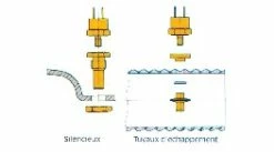 Kit Alarme Sur Durite échappement Pour Moteur Solé Mini 44 Avec Tableau SVT20