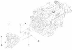 Kit Carter Cache Courroie Pour Moteur In-board Solé Diesel SK-60