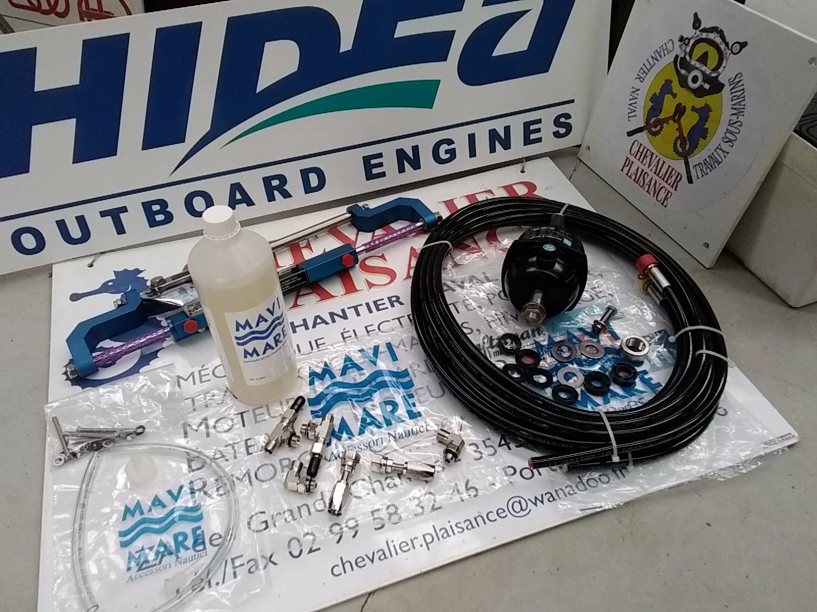 Kit Direction Hydraulique Complet MAVI MARE 80 Cv Maxi (sans Volant) – Image 2