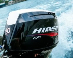 Moteur HIDEA HDEF 40 Cv 4 Temps E.F.I, Arbre Long, Commande à Distance, Démarrage électrique, Trim/Tilt