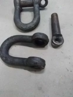 Manille Droite Brute Diamètre 22 Mm