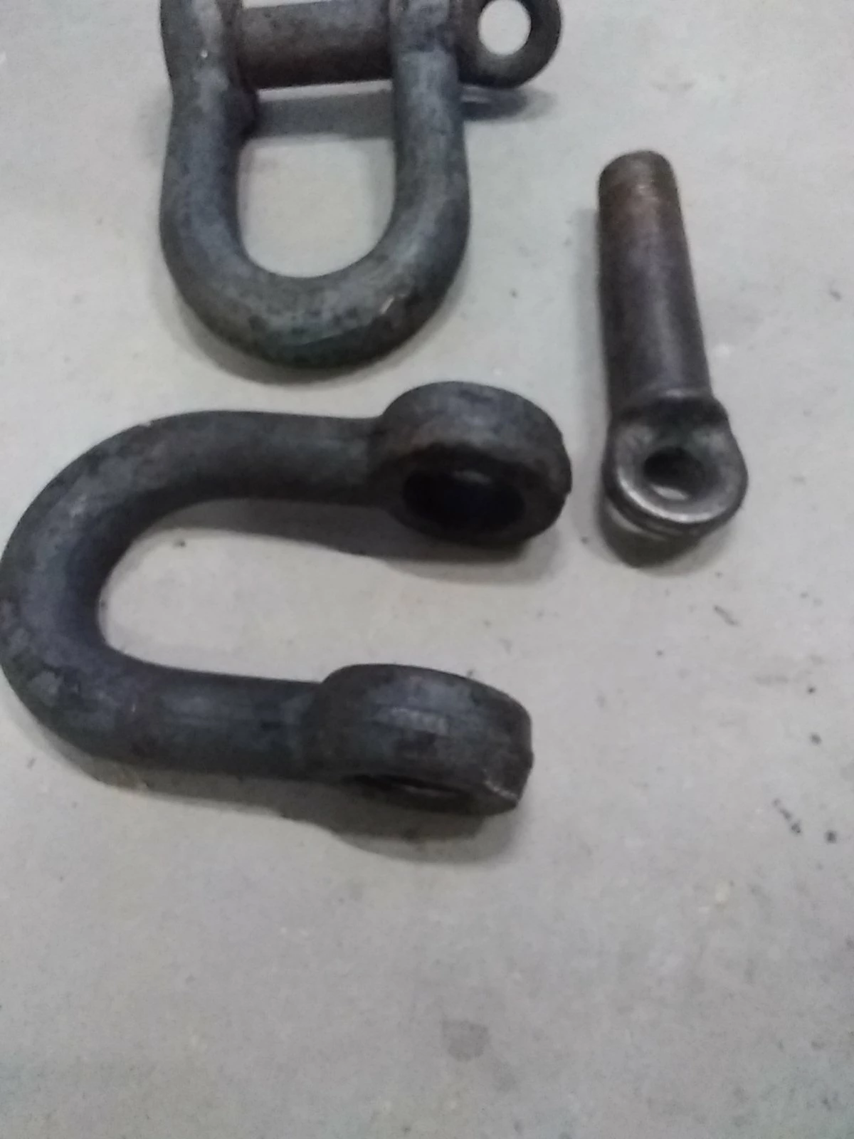 Manille Droite Brute Diamètre 22 Mm