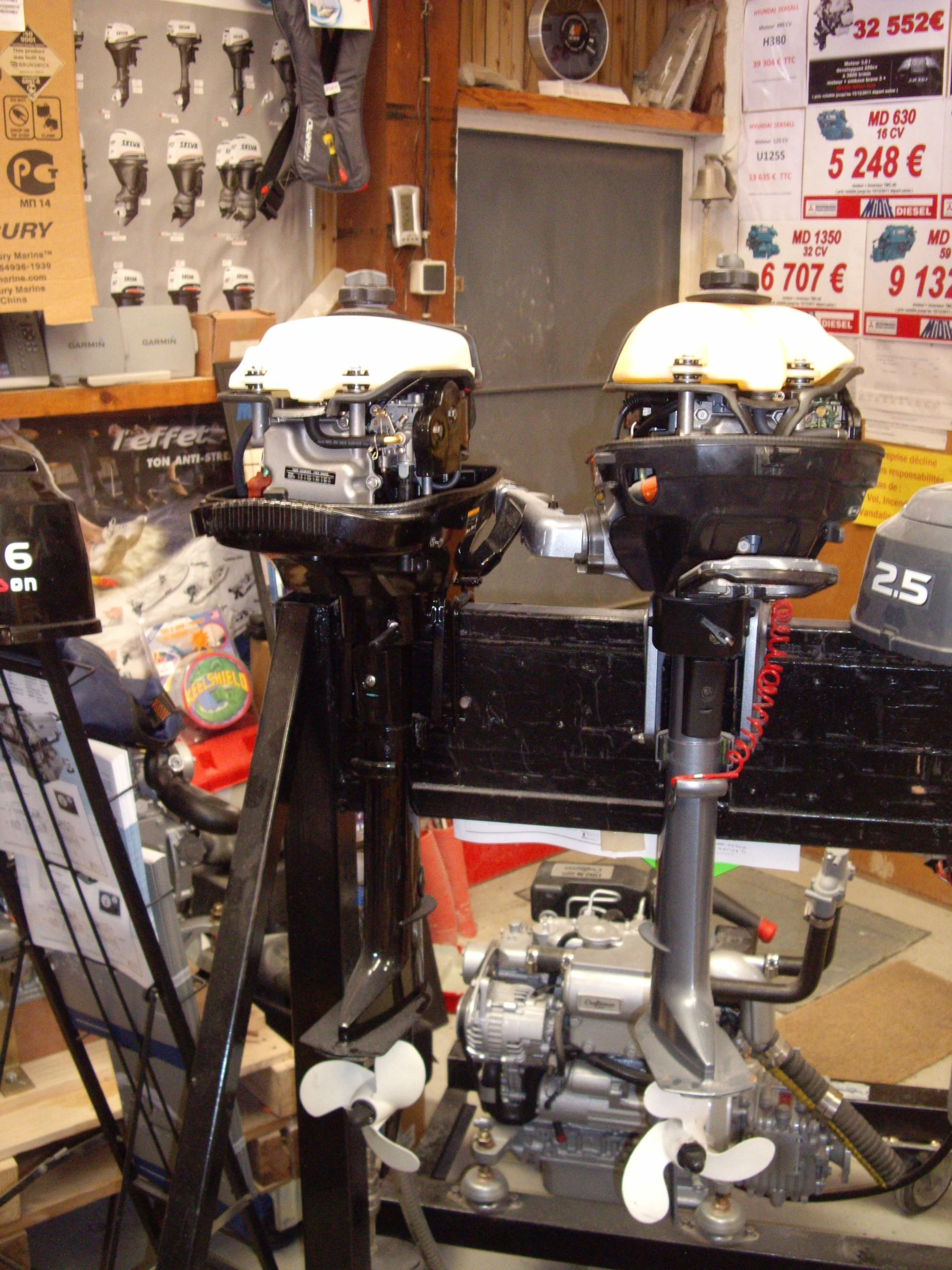 Moteur HIDEA 2,5 Cv 4 Temps Arbre Court – Image 9