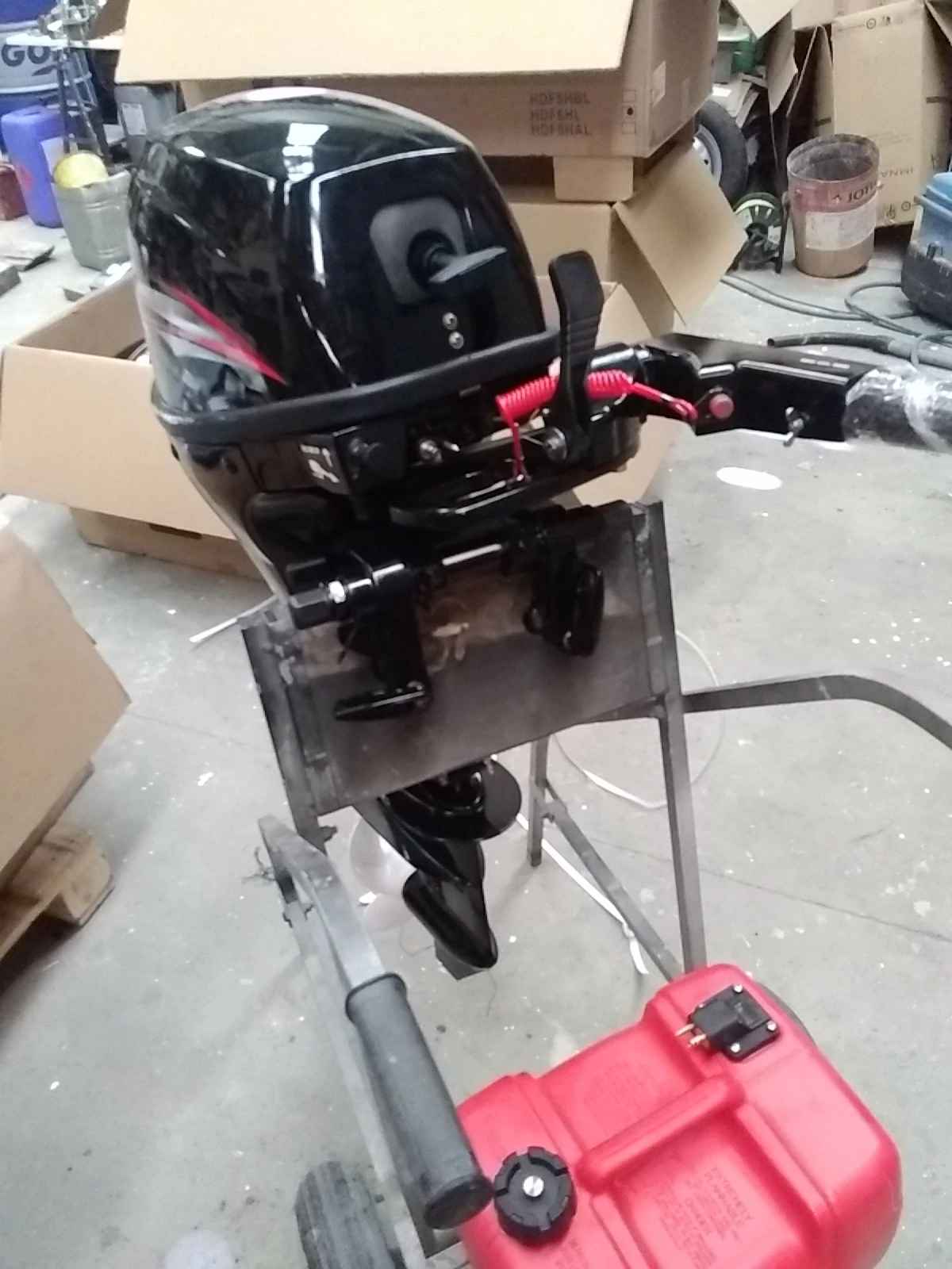 Moteur HIDEA 8 Cv 4 Temps Arbre Court – Image 6