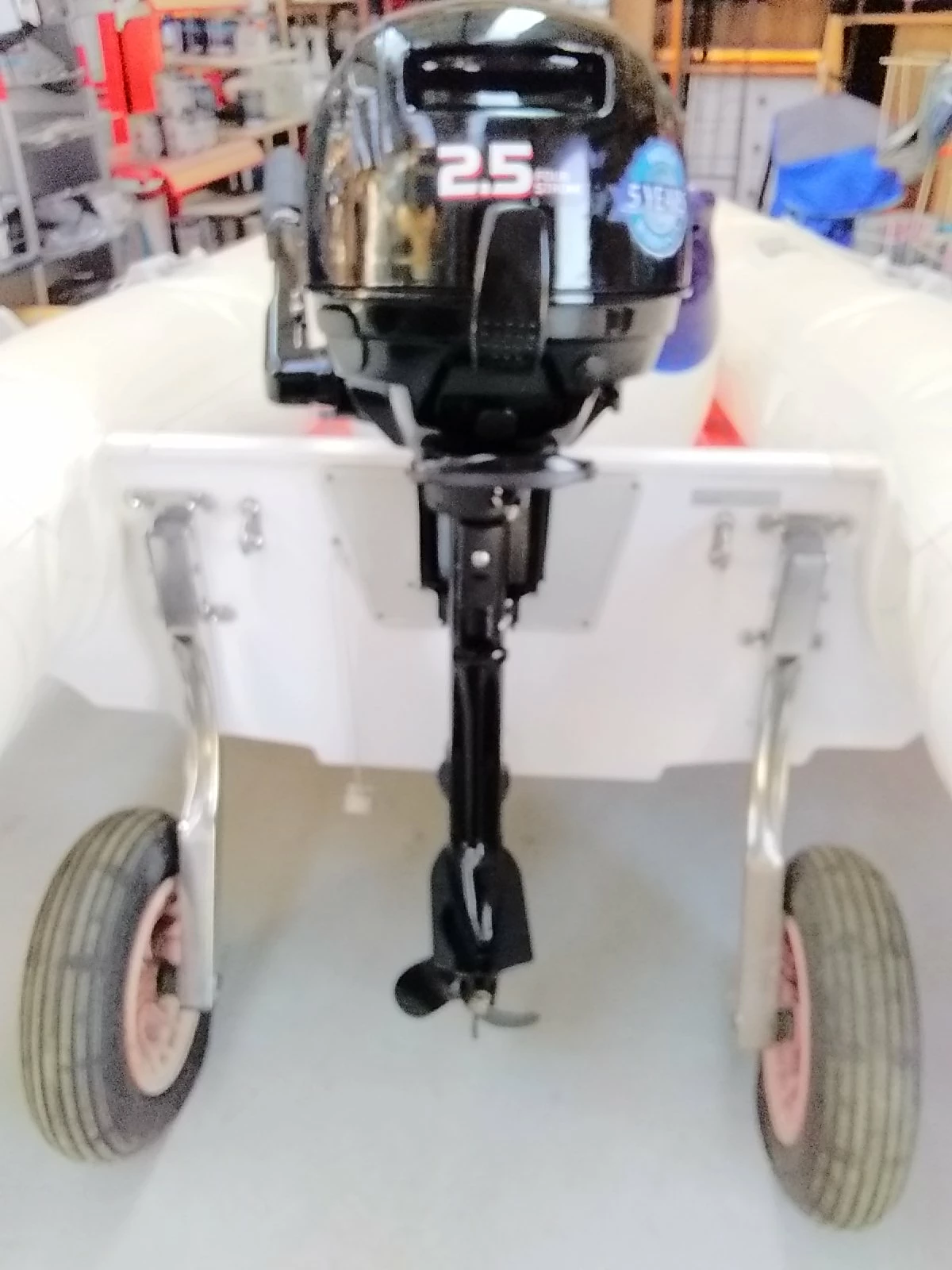 Moteur HIDEA 2,5 Cv 4 Temps Arbre Court – Image 2