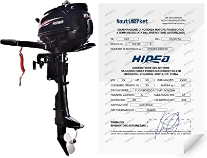 Moteur HIDEA 2,5 Cv 4 Temps Arbre Court – Image 5