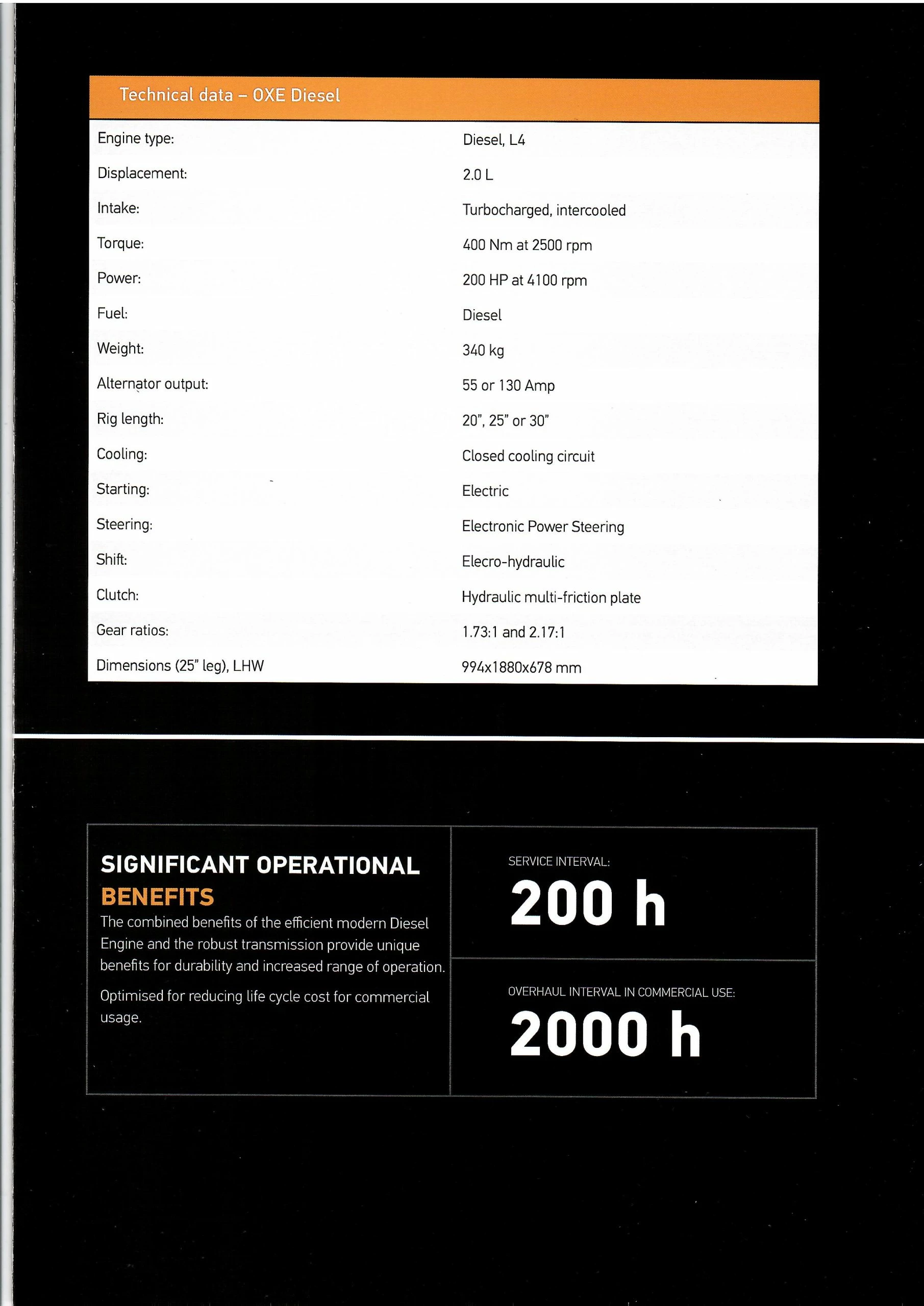 Moteur Hors-Bord OXE 200 Cv Diesel – Image 5