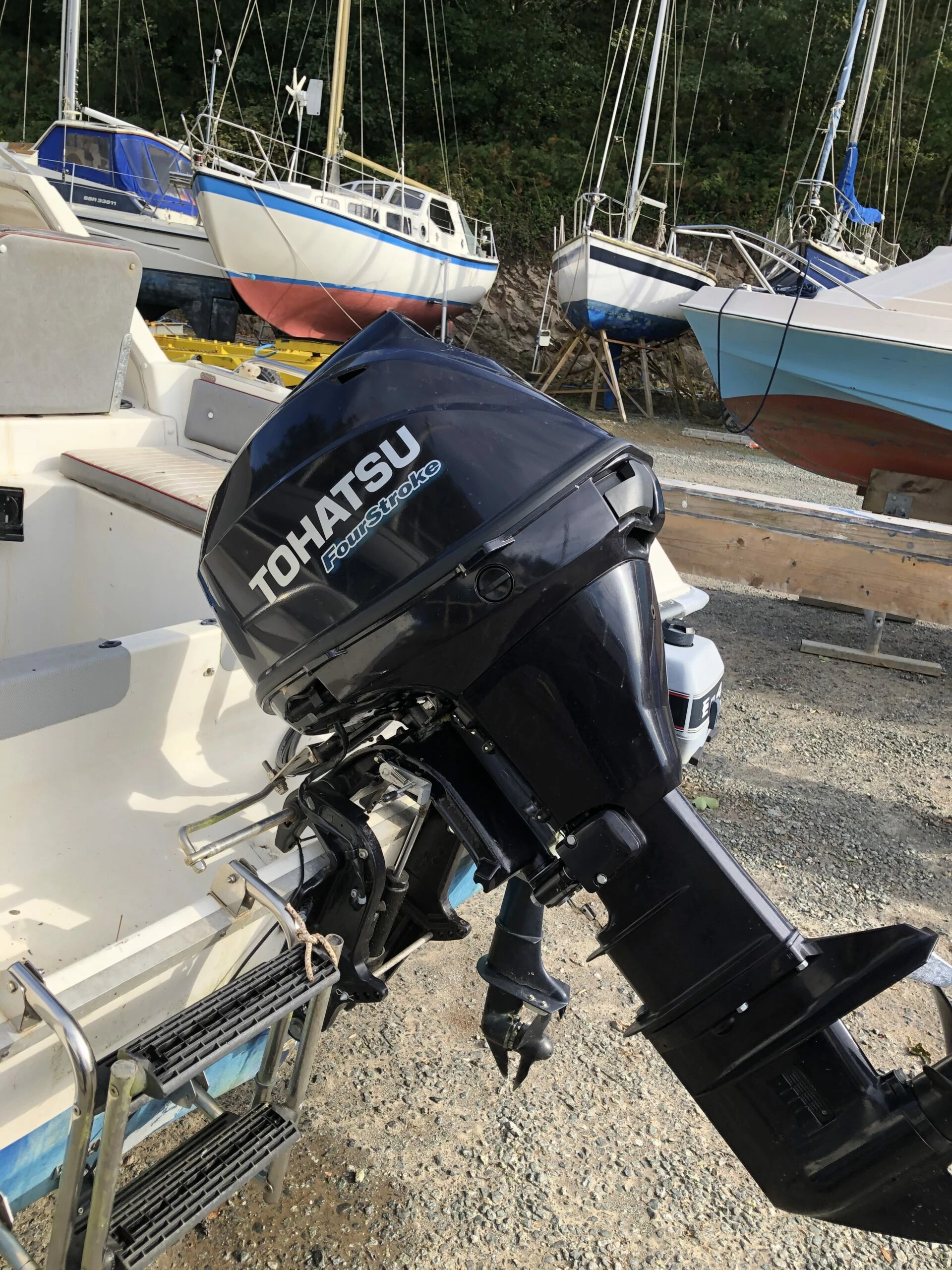 Moteur Hors-Bord TOHATSU 9,8 Cv, 4temps, (Arbre Long) – Image 3