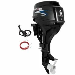 Moteur Hors-Bord PARSON 6cv 4 Temps 2 Cylindres (Arbre Court) Démarrage électrique/ Commande à Distance. Remplacé Par HIDEA