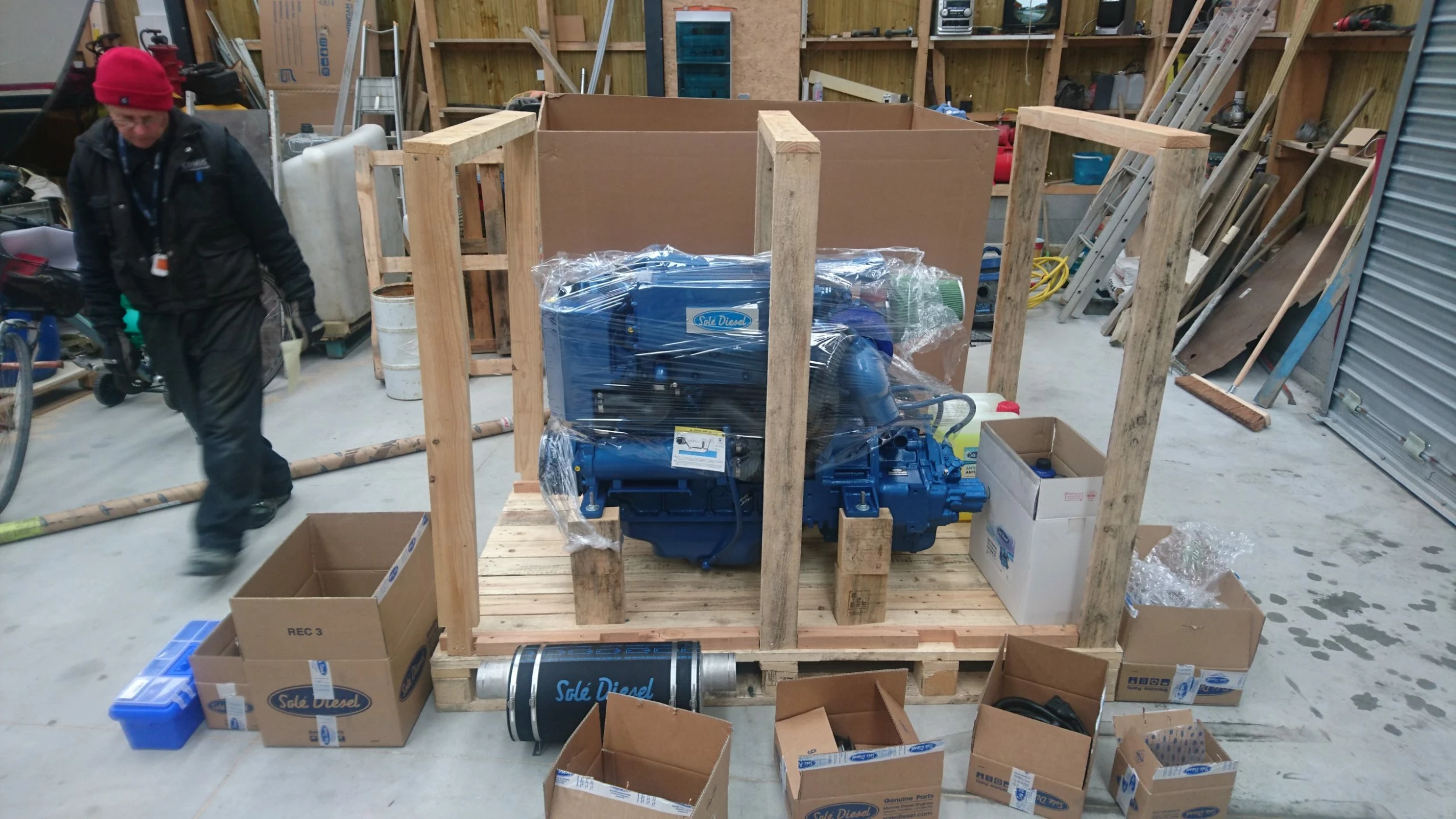 Moteur In-board Solé Diesel Mini SDZ-165 – Image 3