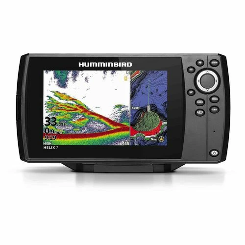 HUMMINBIRD Pack Comprenant Un HELIX 7G4-CXDTA Et Une Carte COAST MASTER Version 2D - 140-240 KHz (Grande Profondeur) – Image 8