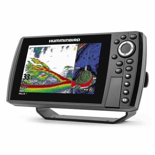 HUMMINBIRD Pack Comprenant Un HELIX 7G4N-CDSTA Et Une Carte COAST MASTER RÉSEAU Version 2D - 140-240 KHz – Image 8