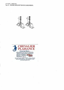 Silent Bloc Moteur 3GM30 3GM30C 3GM30F 3GM30FC (100)