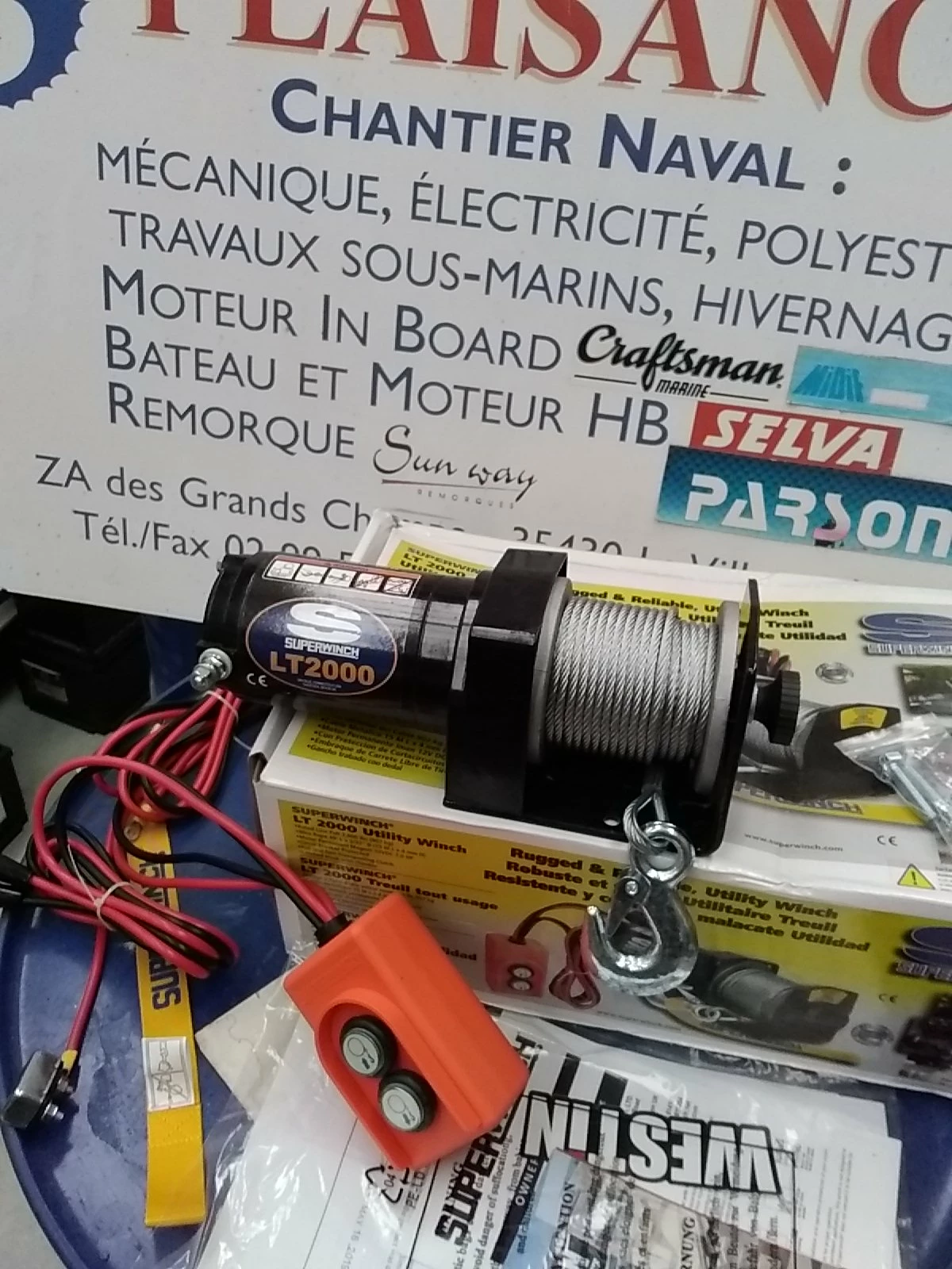 Treuil Electrique 12 Volts Type: LT 2000 SUPERWinch – Image 2