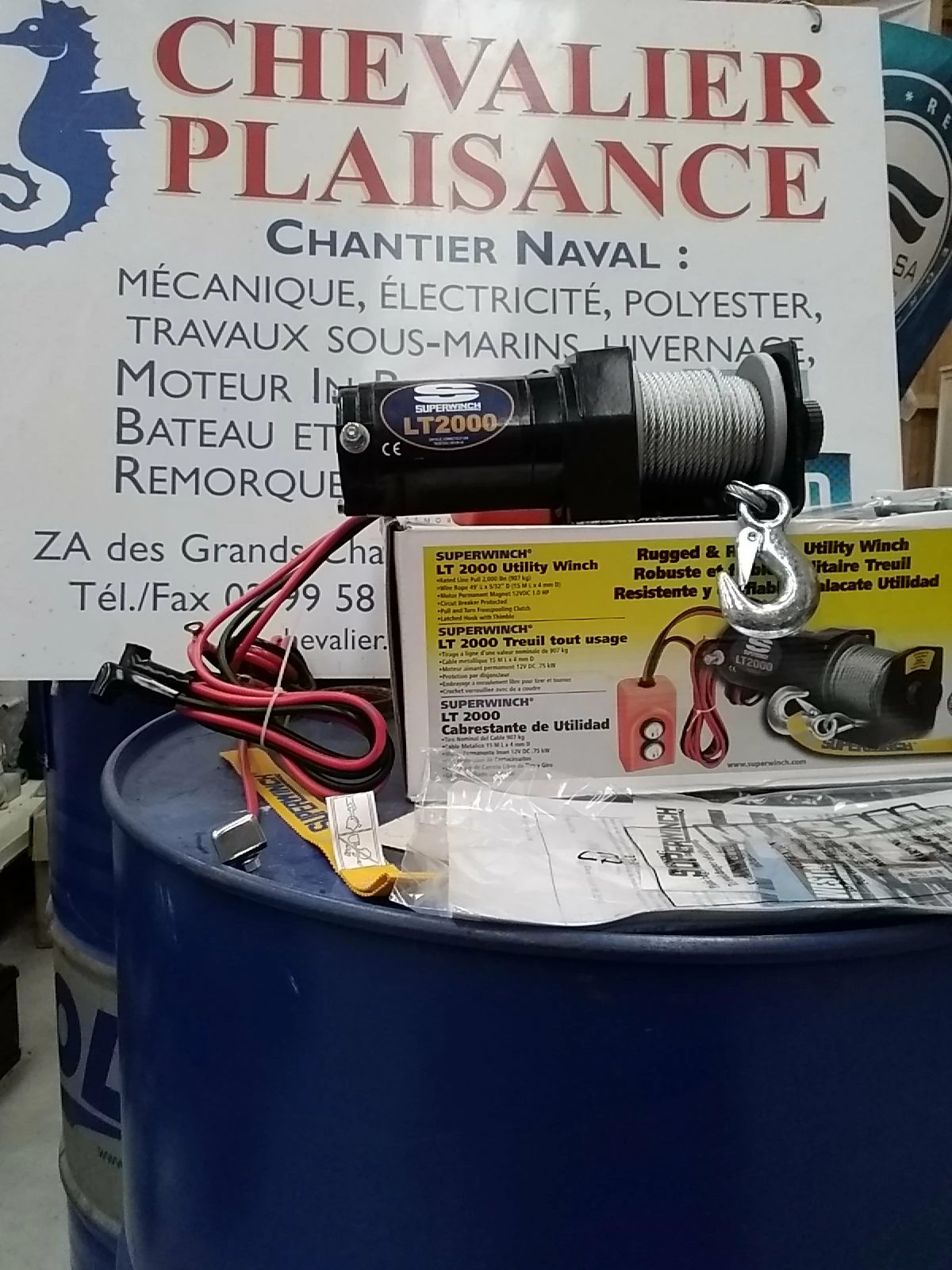 Treuil Electrique 12 Volts Type: LT 2000 SUPERWinch – Image 4